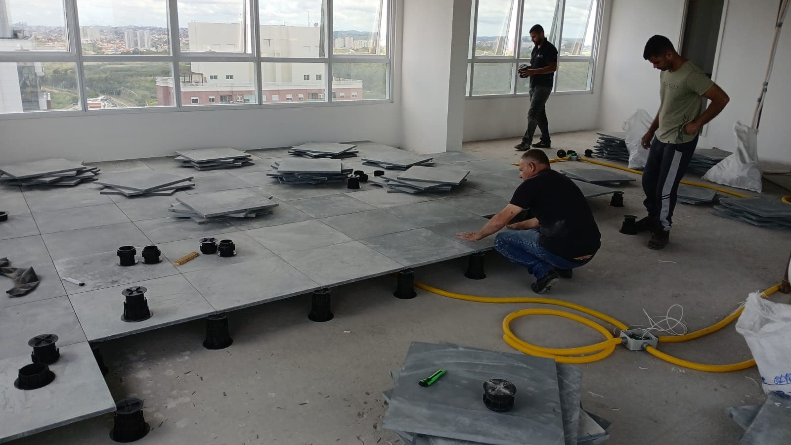 Instalação com vista panorâmica